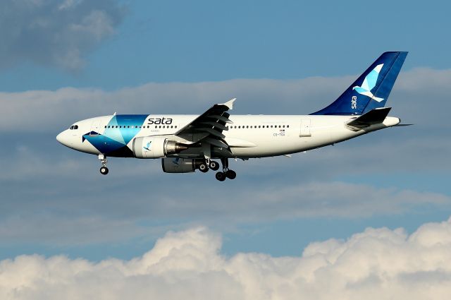 Airbus A310 (CS-TGU) - Azores 201 on short final