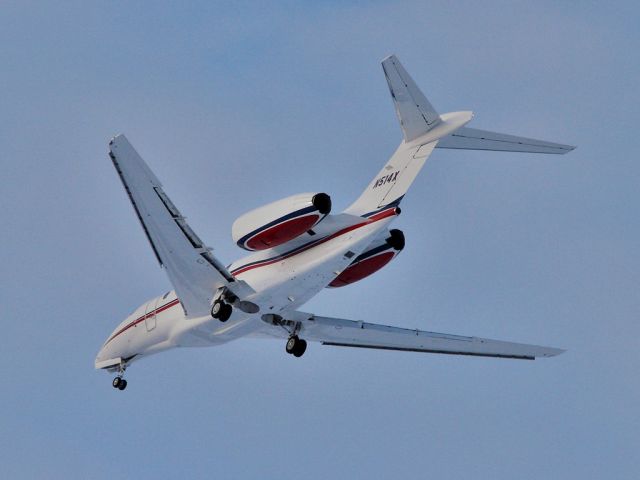 Cessna Citation X (N514X) - Landing on 29R