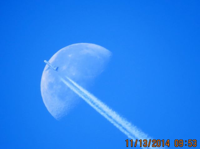 Boeing MD-11 (N596FE) - FedEx flight 429 from SEA to MEM over Southeastern Baxter Springs Kansas (78KS) at 35,000 feet.