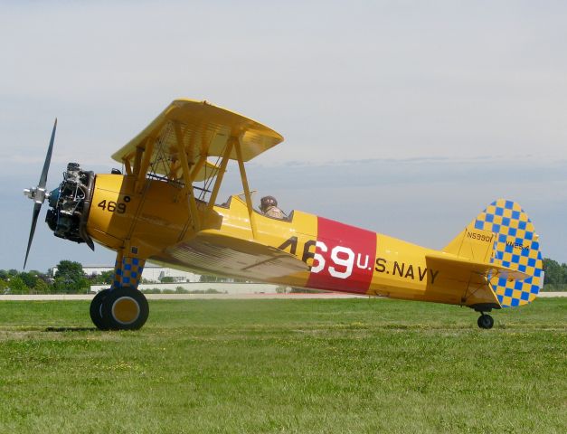 Boeing PT-17 Kaydet (N59901) - At AirVenture. 1942 BOEING A75N1(PT17)