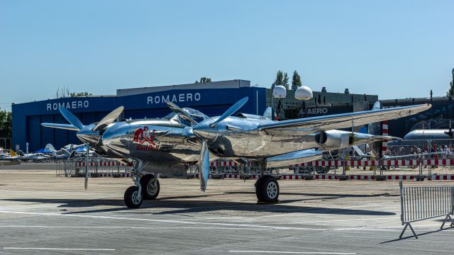 Lockheed P-38 Lightning (N25Y) - @ Bucharest AirShow 2025-08