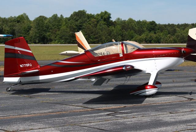 Vans RV-7 (N779PJ) - 2018 homebuilt flown by James R. 'JR' Pigg, Jr. in the Full Throttle Formation Team at the Atlanta Air Show 2021. Photo taken on 05/22/2021.