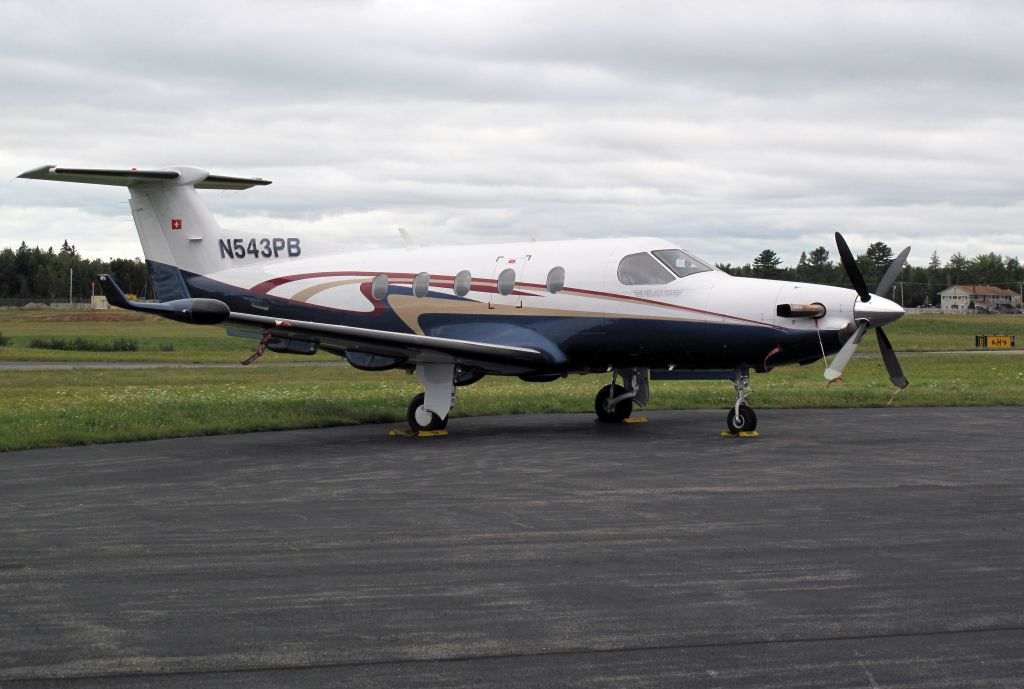 Pilatus PC-12 (N543PB) - No location as per request of the aircraft owner.