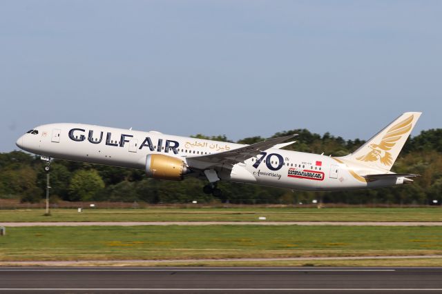 Boeing 787-9 Dreamliner (A9C-FH) - GF4 on the way back to Bahrain