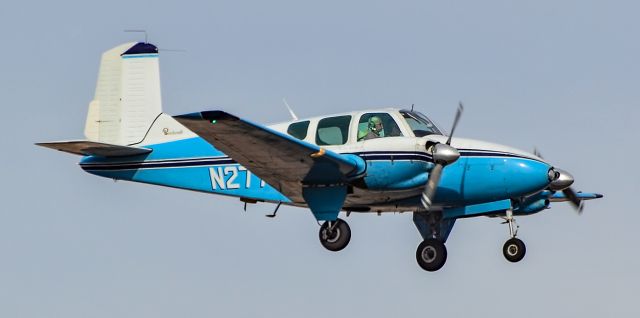 Beechcraft Travel Air (N2776Y) - N2776Y 1958 Beechcraft 95 Travel Air s/n TD-145 - North Las Vegas Airport  KVGTbr /Photo: TDelCorobr /December 28, 2024