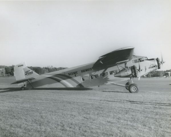 Ford Tri-Motor (N414H) - scanned from photograph