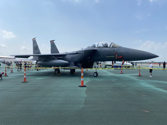 McDonnell Douglas F-15 Eagle — - Date Taken: Saturday, June 22, 2024br /br /From the 2024 Dayton Air Show, starring the U.S. Navy Blue Angels!