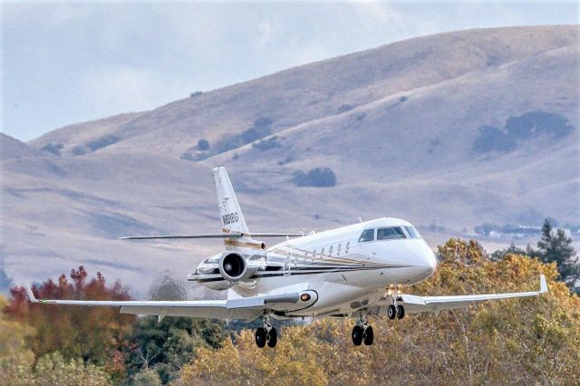 IAI Gulfstream G200 (N831BG) - IAI Gulfstream 200 at Livermore Municipal Airport, Livermore CA. November 2020