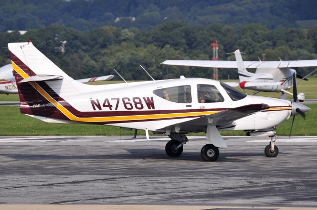 Rockwell Commander 114 (N4768W) - Seen at KFDK on 9/18/2009.      a href=http://discussions.flightaware.com/profile.php?mode=viewprofile&u=269247  Profile/a