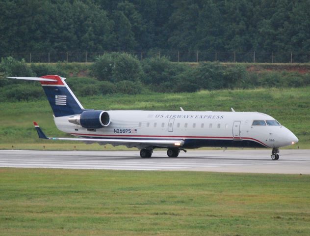 Canadair Regional Jet CRJ-200 (N256PS) - In position 18C - 7/12/10