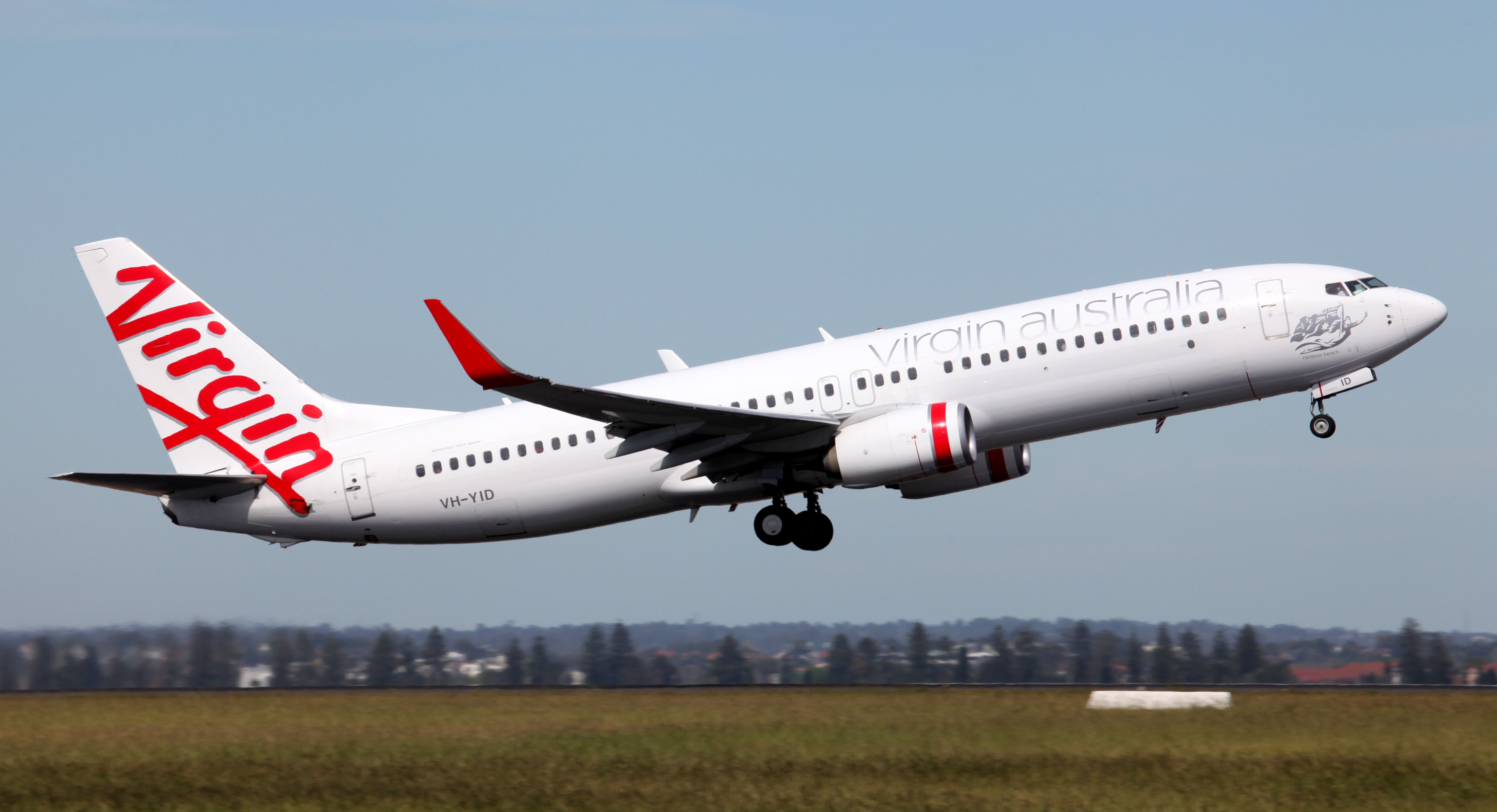 Boeing 737-800 (VH-YID) - Rainbow BeachDeparting 34R