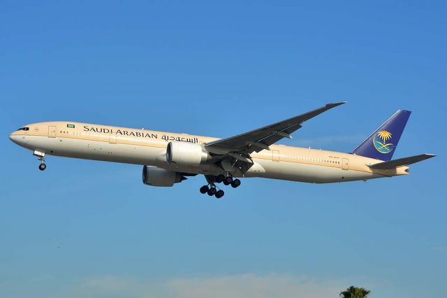 BOEING 777-300 (HZ-AK17) - Saudi Arabian Boeing 777-368ER HZ-AK17 first flew on March 23, 2013. Its construction number is 41054. It was delivered to to Saudi Arabian on May 17, 2013. 