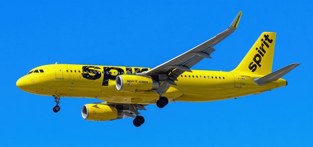 Airbus A320 (N696NK) - N696NK Spirit Airlines Airbus A320-232 s/n 8824 - Las Vegas - McCarran International Airport (LAS / KLAS)br /USA - Nevada April 30, 2021br /Photo: Tomás Del Coro