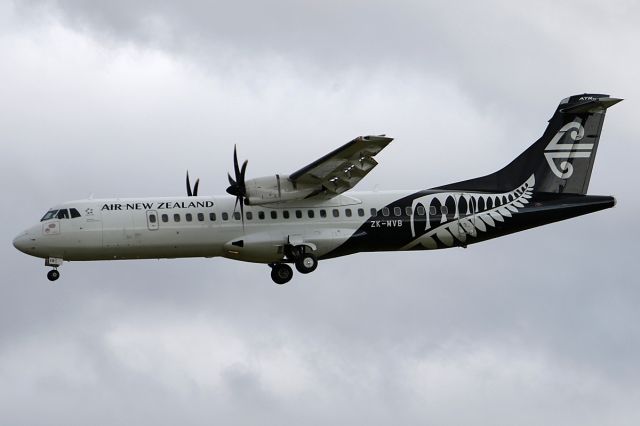 ATR ATR-72 (ZK-MVB) - NZ5095 from WLGbr /on 25 December 2016