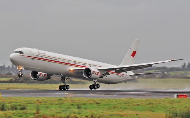 BOEING 767-400 (A9C-HMH) - bahrain royal flight b767-400 a9c-hmh dep shannon 7/12/15.