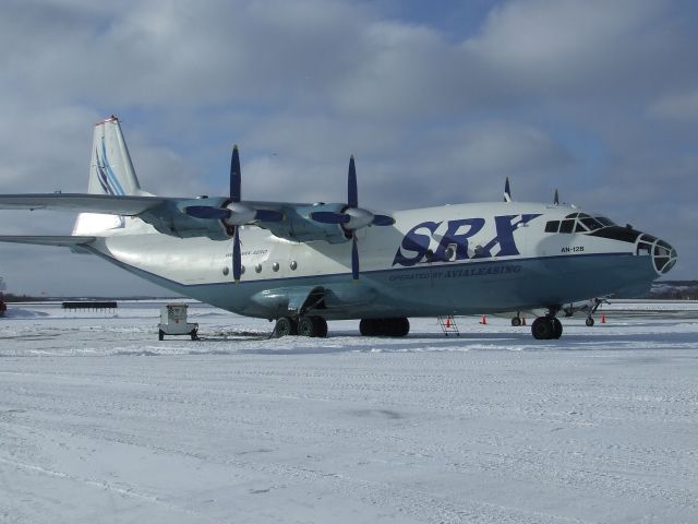 Antonov An-12 — - Delivering cargo from Amarillo, Texas