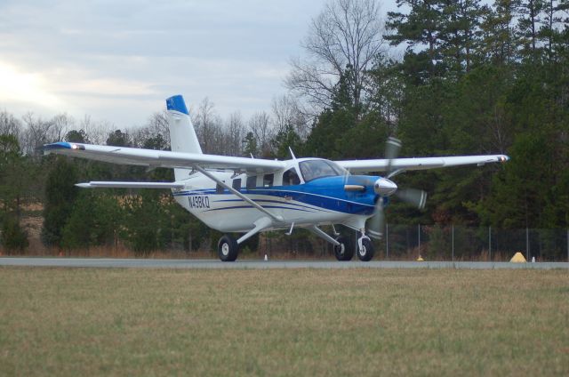 Quest Kodiak (N498KQ) - First arrival to JAARS Townsend Field, Waxhaw, NC Jan09