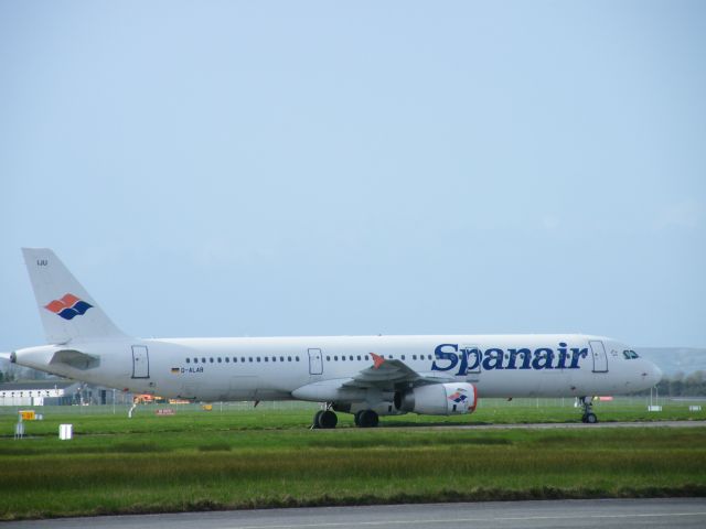 Airbus A321 (D-ALAB) - D-ALAB AIRBUS 321-231 CN 1843 EX EC-IJU OF SPANAIR seen after airline ceased ops in storage at shannon on 18/02/2012