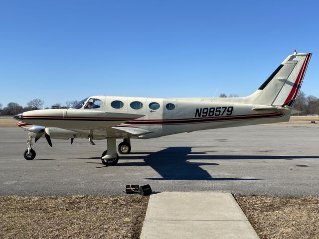 Cessna 340 (N98579) - Date Taken: February 6, 2022