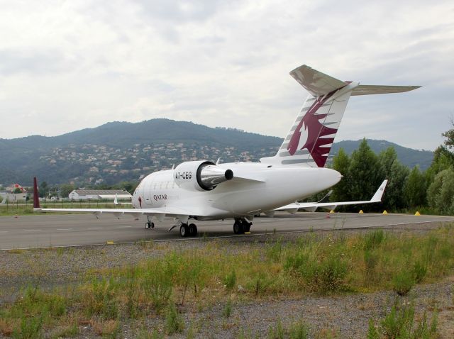 Canadair Challenger (A7-CEG) - 19 jul 2014