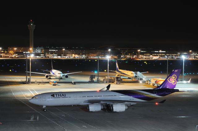 Airbus A340-500 (HS-TLA) - 2011/7/23