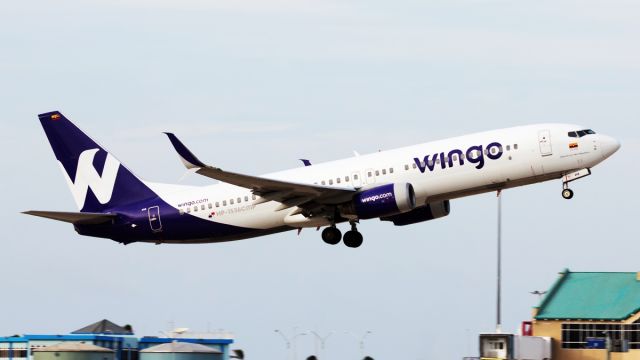 Boeing 737-800 (HP-1536CMP) - Departing back to Bogota.