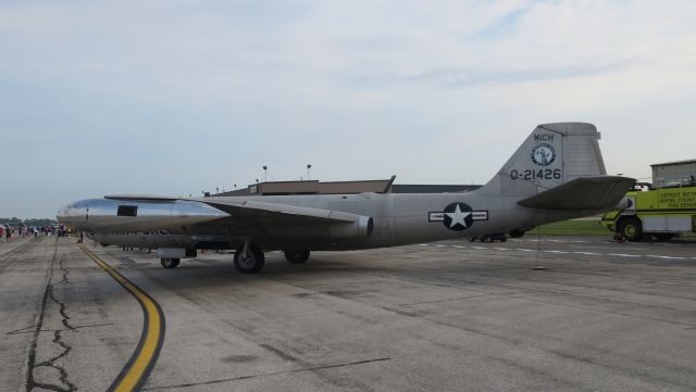 02-1426 — - Martin B-57 at Willow Run, Michigan 8-29-2015 Yankee Air Museum