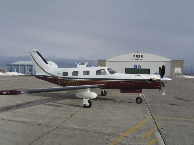 Piper Malibu Meridian (N708DP) - On a ferry flight to Germany. February 2016.