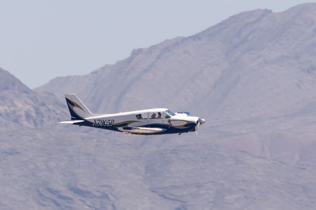 Piper PA-24 Comanche (N7905P) - Taken in North Las Vegas at the viewing area thats attached to the airport restaurant.