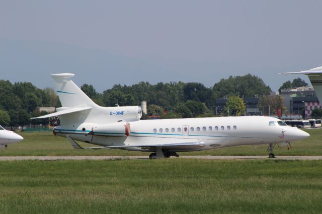 Dassault Falcon 7X (G-OIMF) - FA 7X TAG AVIATION UK AT LINATE-A.T.A. 27-06-2017
