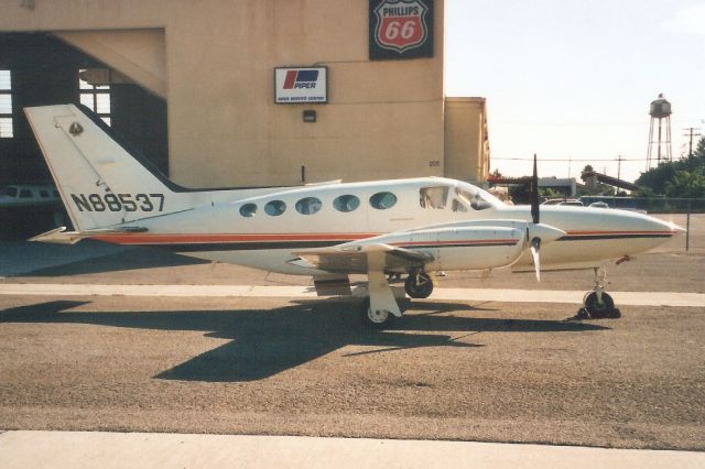 Cessna 421 (N88537) - Seen here in Nov-99.