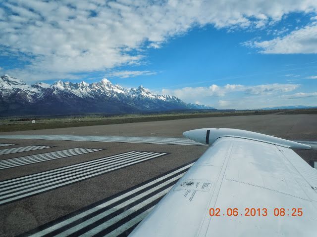 Beechcraft 35 Bonanza (N7835V) - Departing Jackson Hole WY