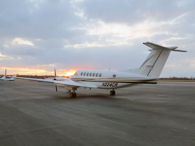 Beechcraft Super King Air 350 (N224CR) - A King Air.