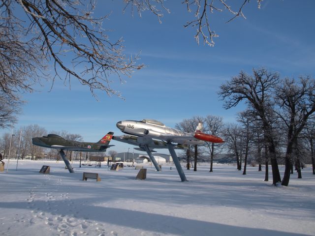 — — - Heritage Air Park in Winnipeg, Manitoba, Canada