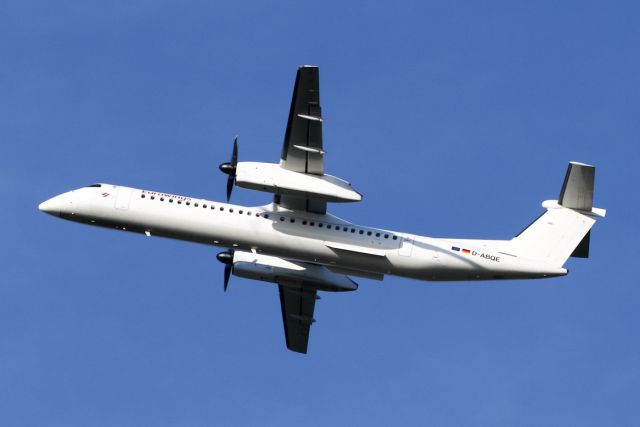 de Havilland Dash 8-400 (D-ABQE) - EWG9347 on the way back to DUS.