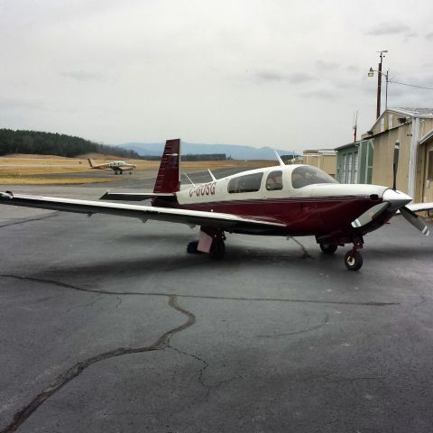 Mooney M-20 (C-GOSG) - 3/22/14 at Blue Ridge Airport