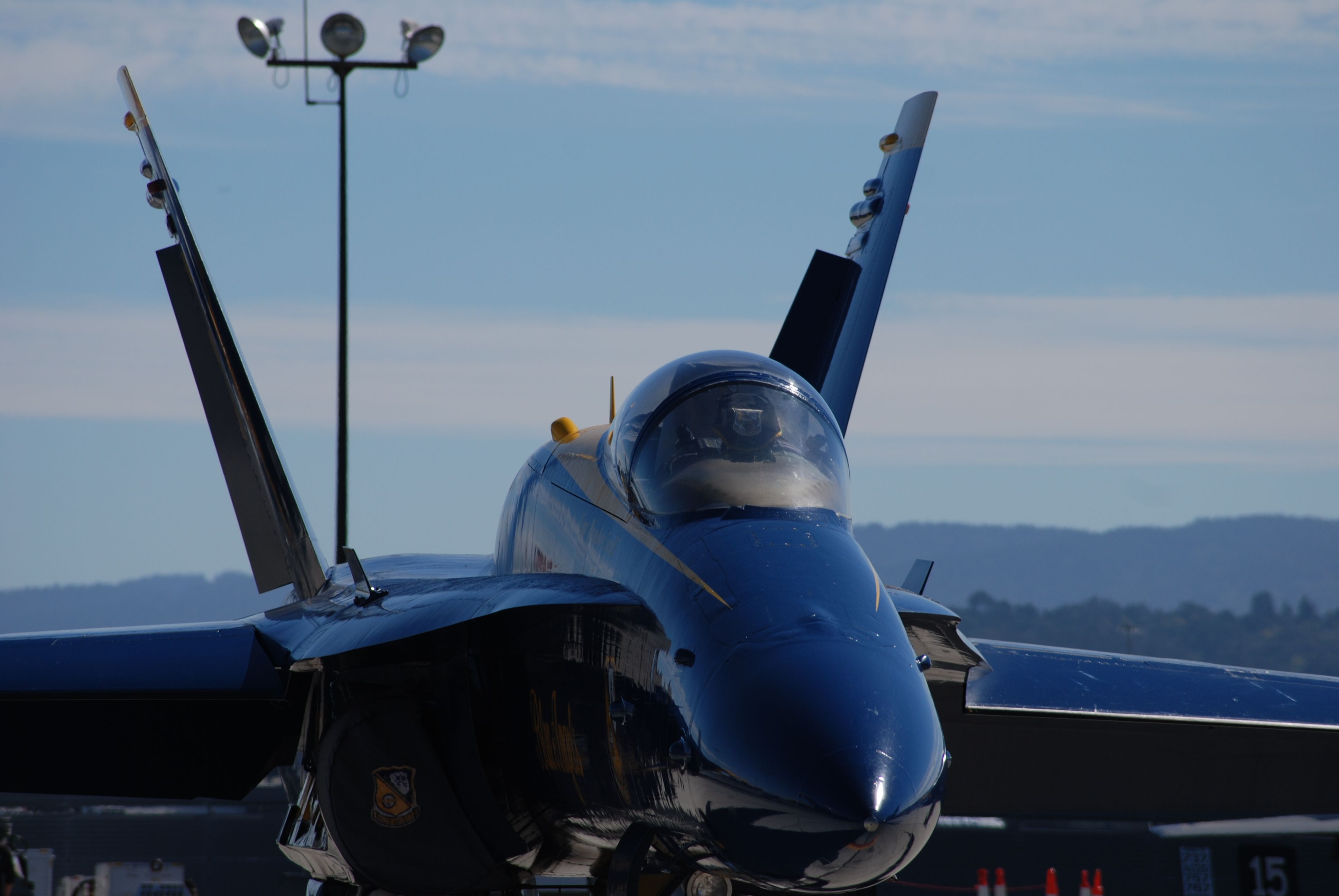 — — - blue angel at fleet week 2012