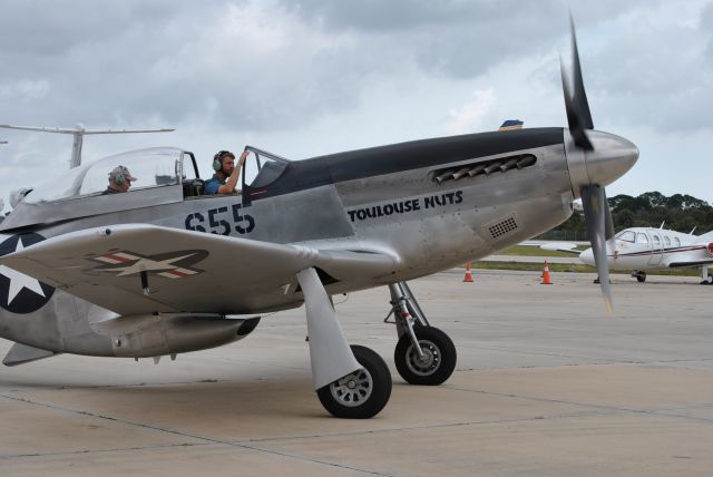 — — - P-51 giving rides at Boca Raton br /     Jan 2017 