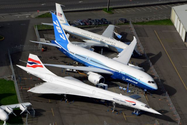 Aerospatiale Concorde (G-BOAG) - On display at Museum of Flight, Seattle, USA