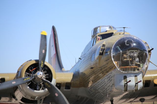 Boeing B-17 Flying Fortress (N93012) - Collings Foundation Boeing B-17G, Nine-O-Nine, on 18 April 2015.