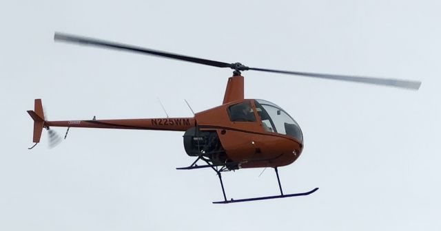 Robinson R-22 (N225WM) - Flight near Spanish Fork airport on 2023-01-16.