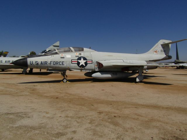 N59418 — - A McDonnell F-101B "Voodoo" on display at March Field Air Museum.