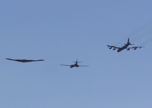 Rockwell Lancer (85-0088) - At Barksdale Air Force Base. This was the day before the airshow but did not do the fly-by during the airshow? 