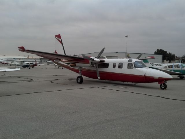 Rockwell Turbo Commander 690 (N52PY) - VISITING FULLERTON MUNICIPAL AIRPORT