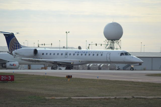 Embraer ERJ-145 (N16963) - Departing on Runway 21 from FSD