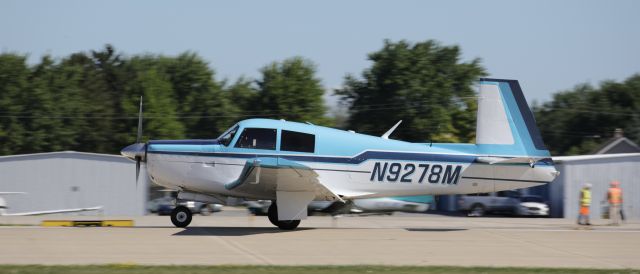 Mooney M-20 (N9278M) - On flightline