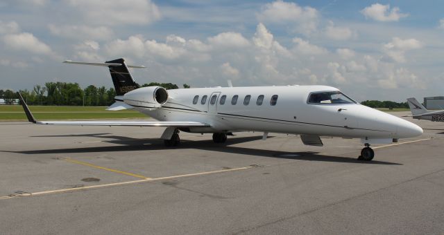 Learjet 45 (N505BC) - A 2008 model Learjet 45 on the ramp at Thomas J. Brumlik Field, Albertville Regional Airport, AL - June 11, 2020.