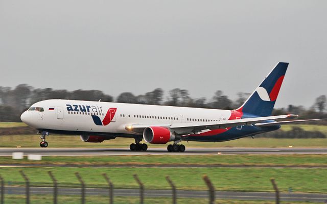 BOEING 767-300 (VP-BUV) - azurair b767-3q8(er) vp-buv dep shannon for cuba 5/1/19.