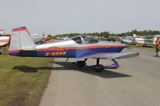 Vans RV-6 (C-GARA) - C-GARA Van'S RV-6 à l'aéroport de Sherbrooke QC. CYSC pour un Fly-in les Faucheurs de Marguerites 16-06-2018