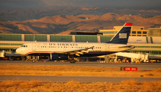 Airbus A319 (N833AW) - Landing Rollout on 30L